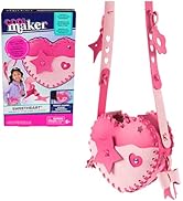 Cool Maker, Sweetheart Handbag Kit, Design a Faux Leather Shoulder Bag, Arts and Crafts Kit, Kids...