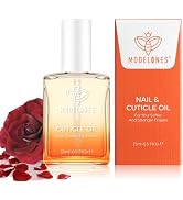 modelones Cuticle Oil for Nails Rose Nail Oil for Growth and Strength Nail Growth Oil Cuticle Car...
