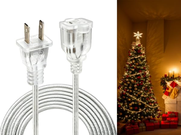 Clear Extension Cord