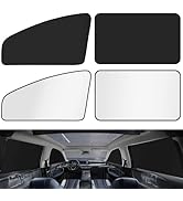 XCBYT Car Window Shades - 4 Pack Car Window Covers Double-sided Car Privacy Curtains for Breastfe...