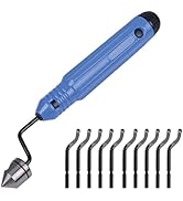 Deburring Tools, Countersink Hand Reamer, Burr Remover, for Copper Pipe for 1/4" to 5/8" (10 Debu...