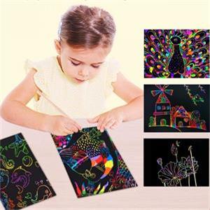 Rainbow Scratch Paper