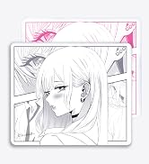 ATK Anime Mouse Pad – Reverie Soft Gaming Mousepad, 490×420×4mm Recessed Edge, Balanced Tracking ...