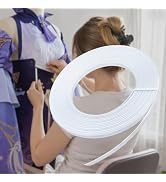 Hoacm White Boning for Sewing, High-Density 6mm x 10Yards Polyester Sew-Through Corset Boning, St...