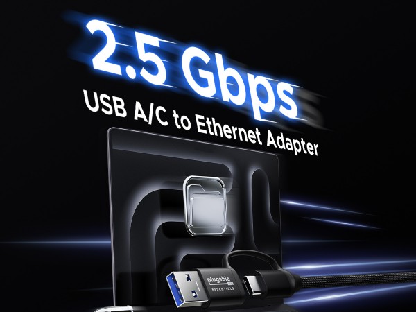 2.5Gbps USB A/C to Ethernet Adapter