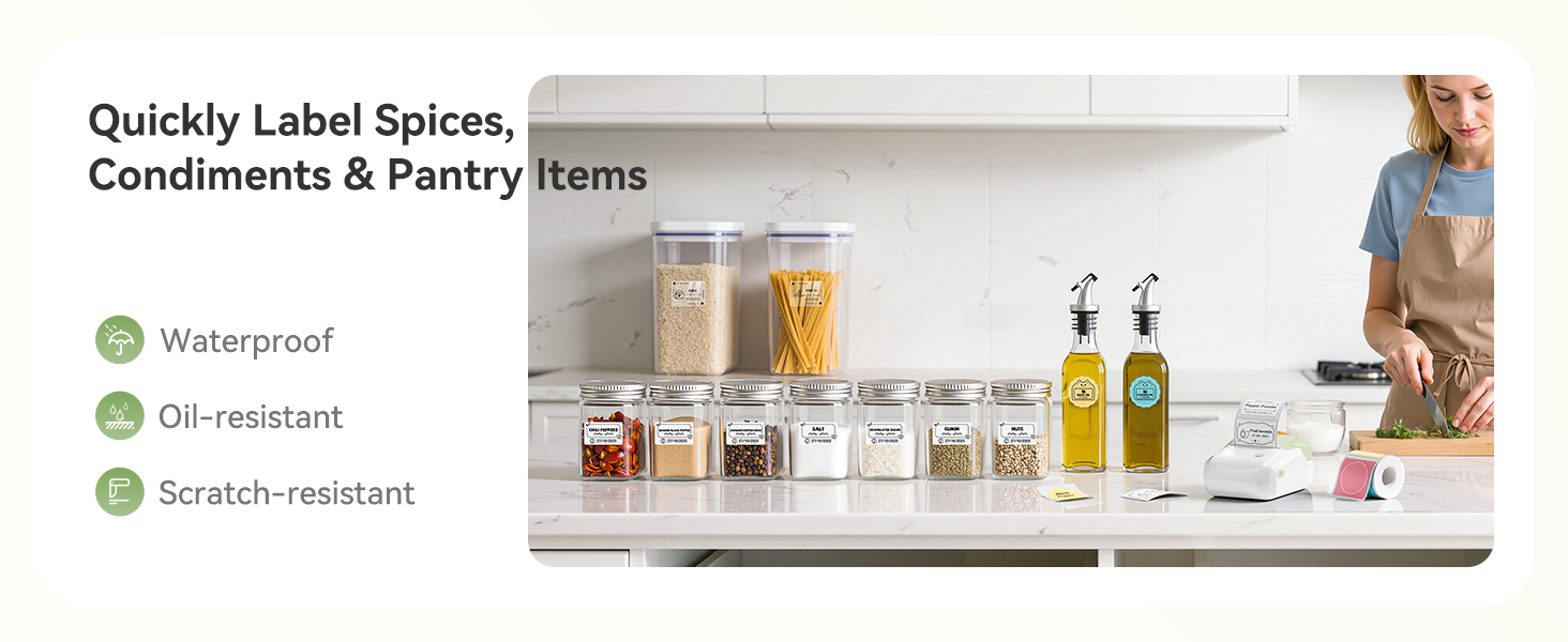 Various Labels for Home/Business/Office/School