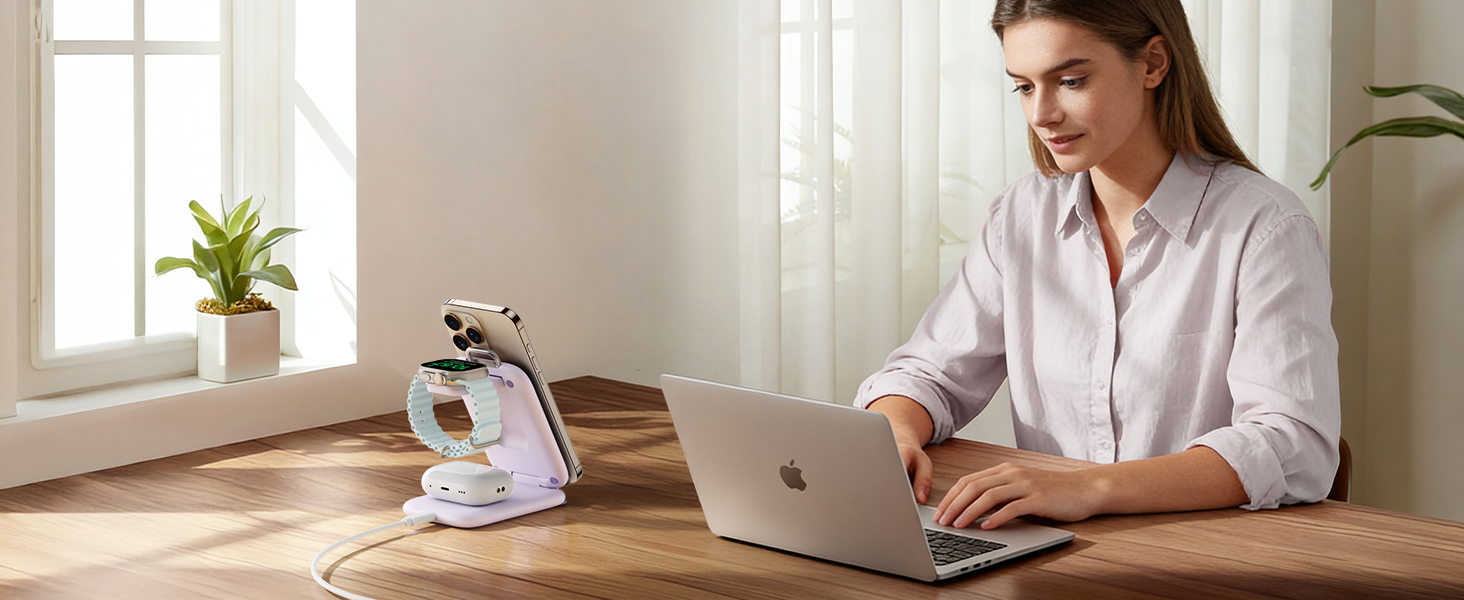 Foldable Travel Charger Stand