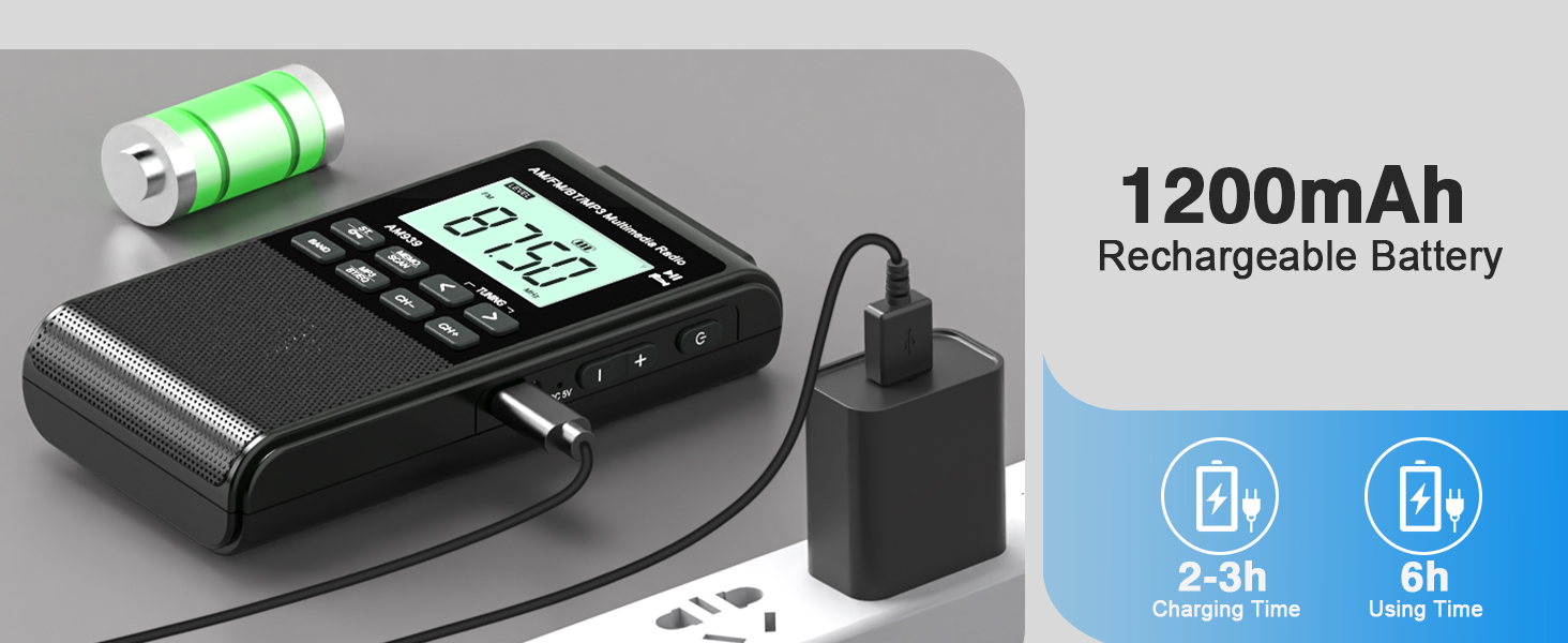 rechargeable radio