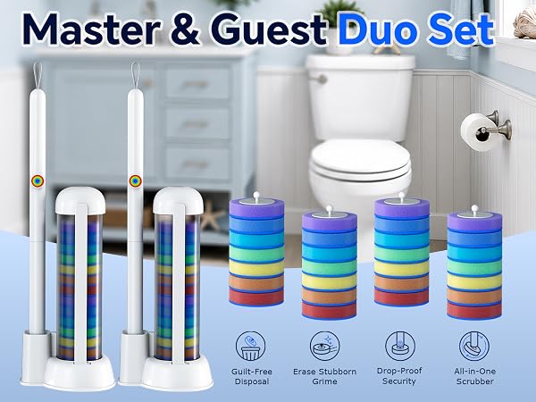 toliet brush set