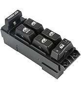 Power Window Switch Master Control Driver Side Front Left for 2000 2001 2002 Chevy Silverado & GM...
