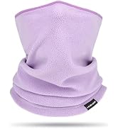 Winter Neck Warmer Fleece Neck Gaiter for Skiing Motorcycle Bike Jogging Running Outdoor Sports f...