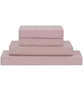Modern Threads Soft Microfiber Solid Sheets - Luxurious Microfiber Bed Sheets - Includes Flat She...