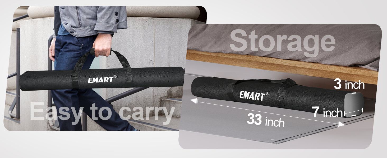 EMART Backdrop Stand 10x7ft(WxH) Photo Studio with Carrying Bag Easy to Carry