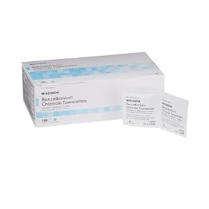 McKesson Benzalkonium Chloride Sanitizing Wipes