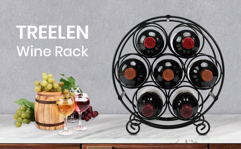 Freestanding wine rack