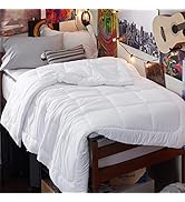 Bedsure Comforter Duvet Insert - Quilted Comforters Twin XL Size, All Season Duvet, GentleSoft Do...