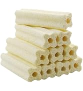 PINVNBY 10 Pcs Long Filter Media for Fish Tank,6.2 Inch Aquarium Ceramic Bio Media Blocks for Fre...