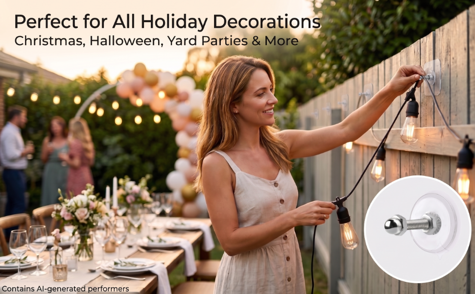 Wall Hangers Without Nails Perfect for All Holiday Decorations