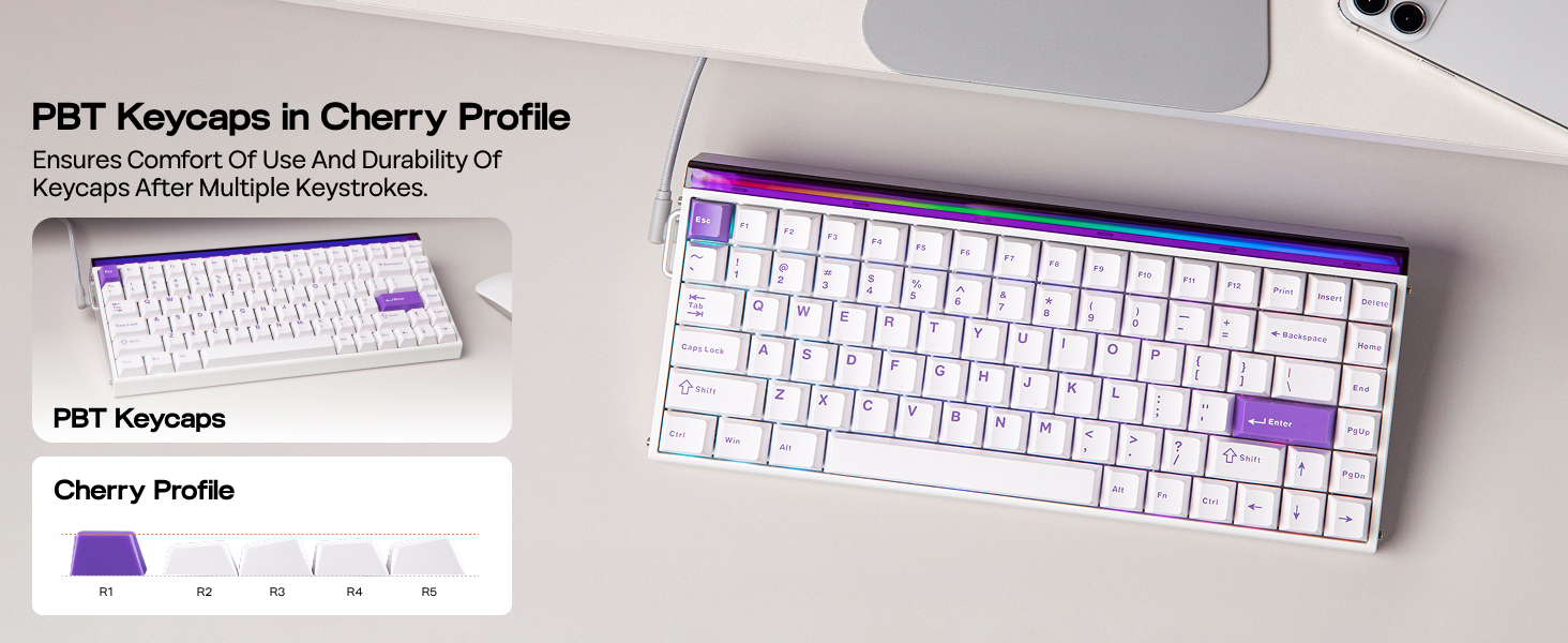 Hero84 HE White Purple
