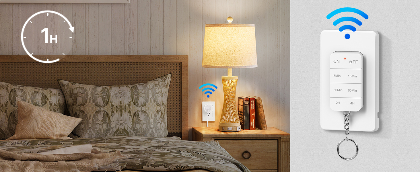Remote Control Outlet with Timer