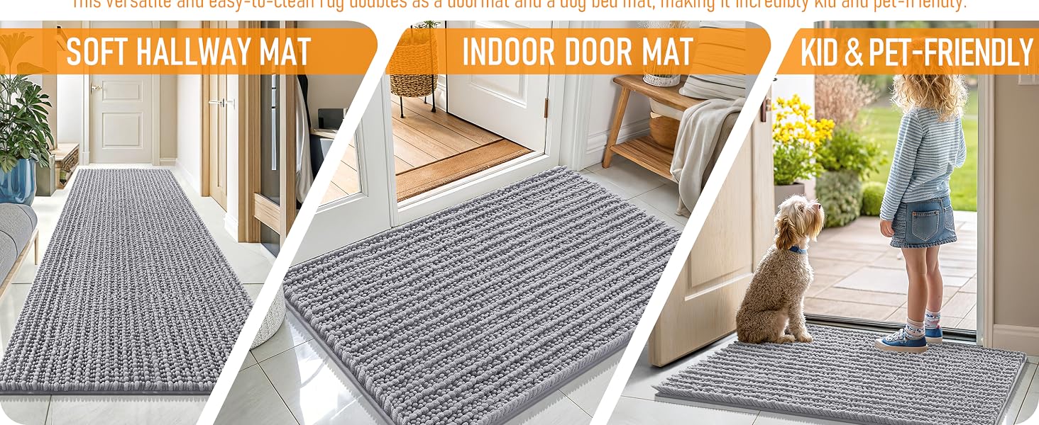 OLANLY Bathroom Rug Mat