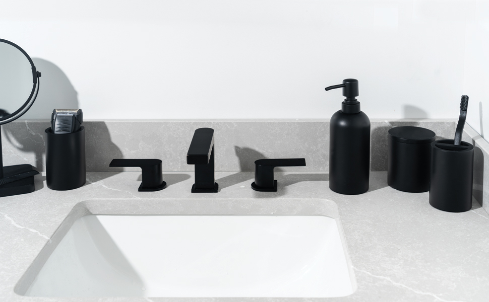 jo lavie matte black bathroom accessories set black toothbrush holder set bathroom sets in black