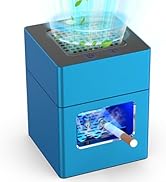 Rechargeable Mini Ashtray with Lid, Detachable Ash tray with Lighter, Aluminum Smokeless Trash Ca...