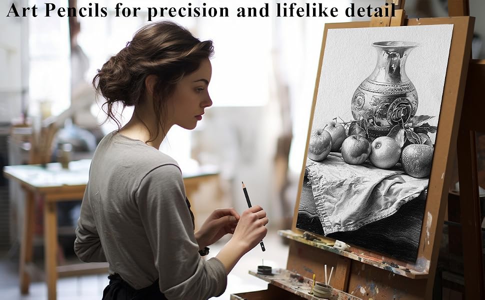 Pencils for drawing