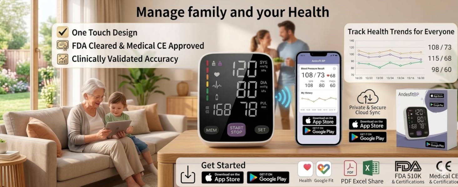 Blood pressure monitors for home use bluetooth Blood pressure monitor blood pressure machine bp cuff