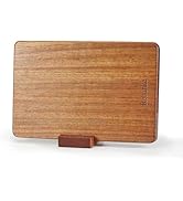 Relxinke Solid Teak Wood Cutting Board One Piece Non Glued Thick Crack Resistant Wooden Chopping ...