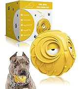 Giggle Ball for Dogs Owl Dog Toys for Aggressive Chewers Dog Ball Toy for Puppy Medium Large Dogs...