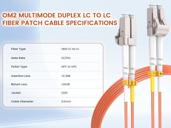 om2 fiber lc to lc;lc to lc fiber patch cable;fiber patch cable;fiber cable;multimode fiber lc to lc