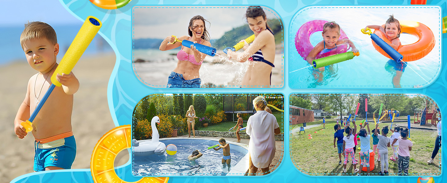 foam machine for pool party water squirter gun automatic electric water gun pool water toys