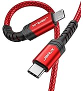 JSAUX USB C to Micro USB Cable 6.6FT, Type C to Micro USB Charger Braided Cord, Support Charge & ...