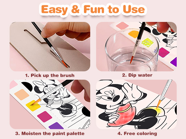 Paint with water book