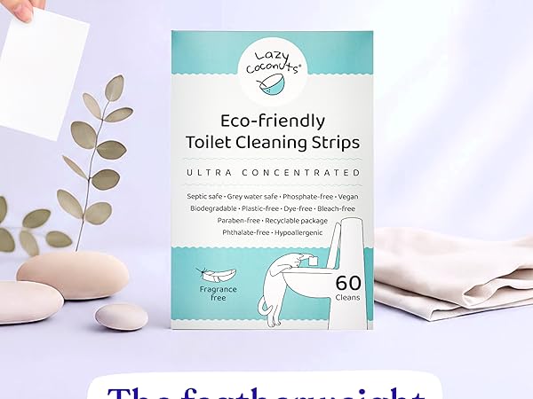 Lazy Coconuts Toilet Cleaning Strips