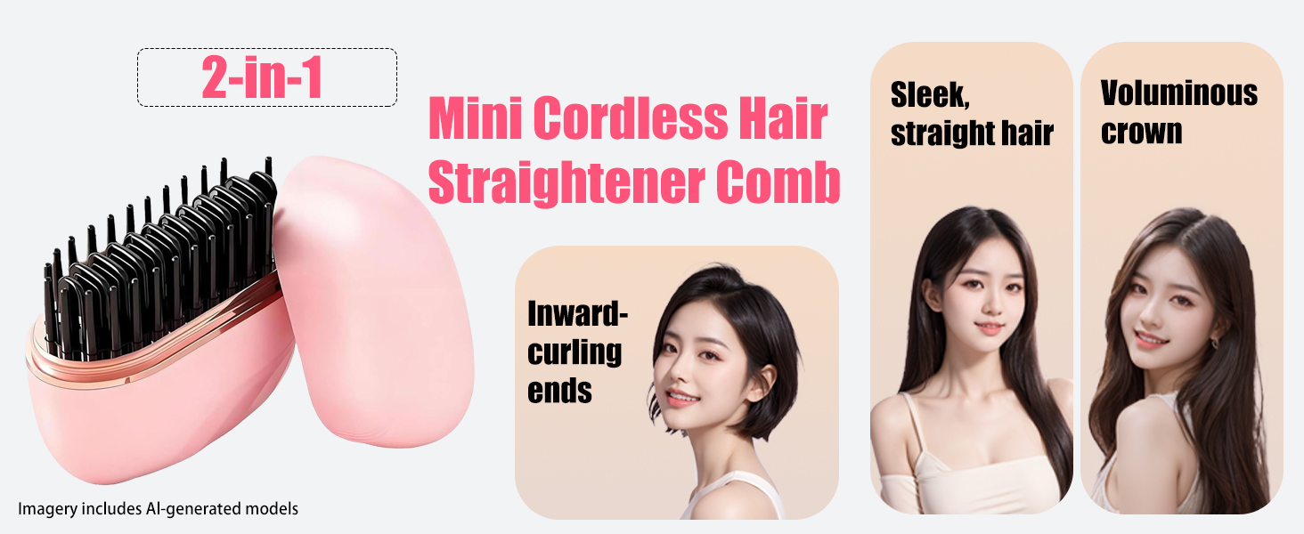 Glambrush Mini Hair Straightener