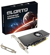 Glorto Radeon RX 550 2GB GDDR5 Low Profile Graphics Card, PCI Express 3.0 x8, HDMI/DVI, Entry Lev...