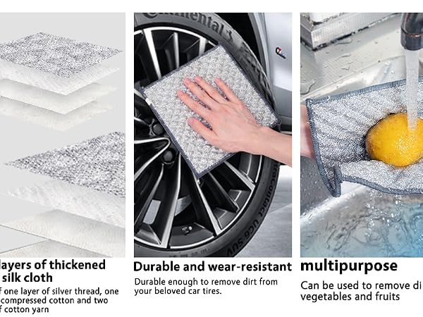 non scratch wire dishcloth