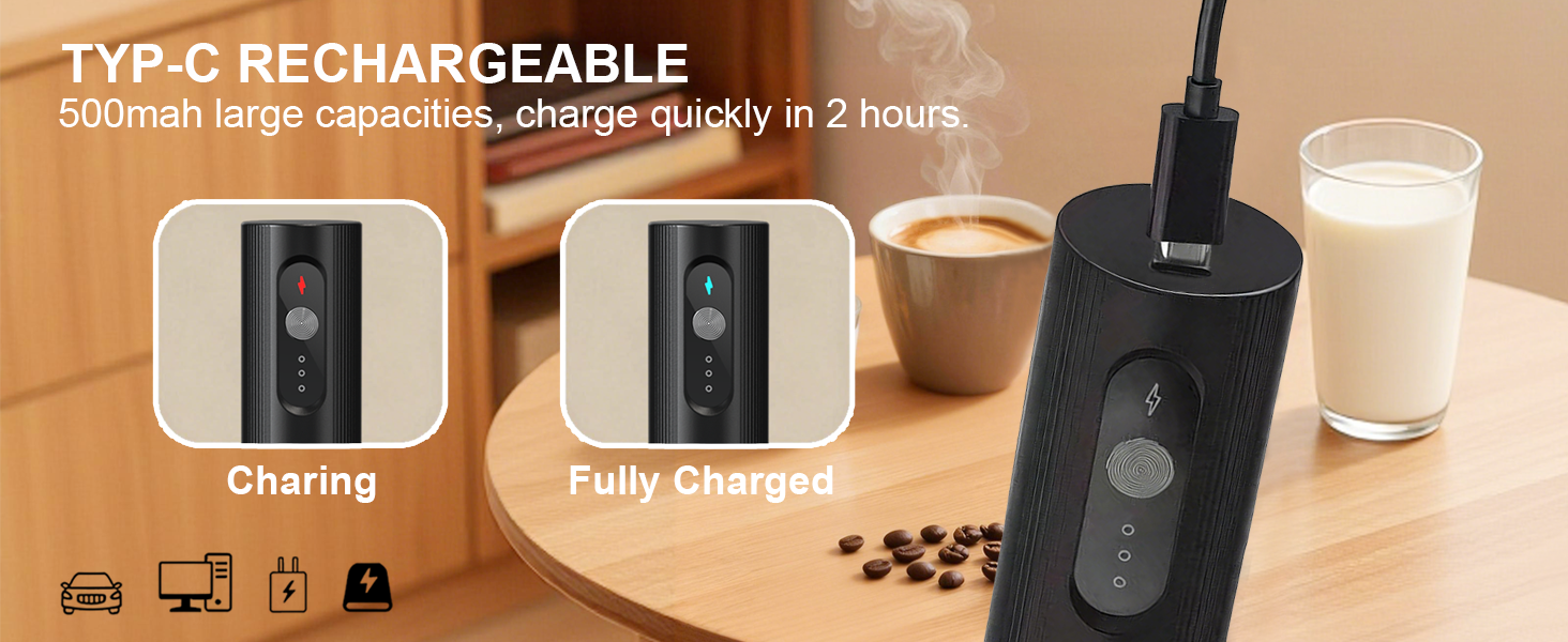 Frother Wand Rechargeable