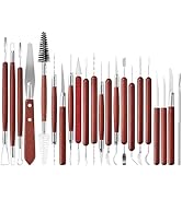 LINPHCEY 22-Piece Clay Sculpting Tools Set Perfect for Polymer Air Dry Modeling Clay Beginners & ...