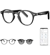 GetD 2026 AI Smart Glasses for Men Women, Translation Glasses with ChatGPT 145 Language, Photochr...