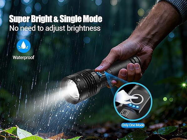 rechargeable flashlights
