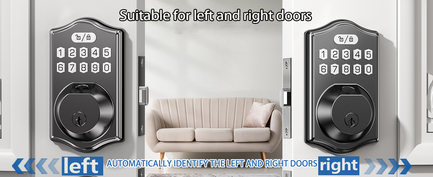 Suitable for left and rightdoors