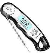 GDEALER DT6 Instant Read Meat Thermometer Waterproof Ultra Fast Digital Cooking Thermometer with ...