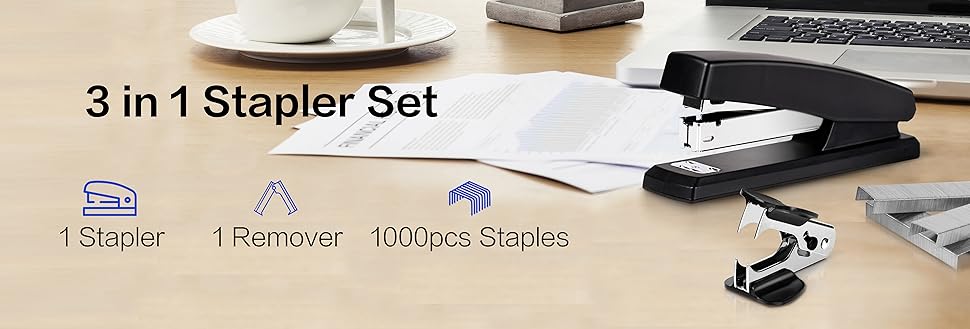 Desktop stapler