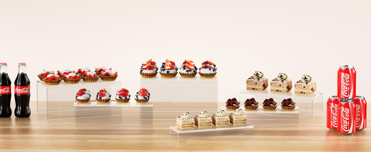 Acrylic Risers for Cupcake or Desserts