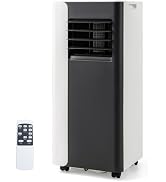 ARLIME 3 in 1 Portable Air Conditioner, 8000 BTU Standing AC Unit w/Fan & Dehumidifier Mode, Quie...