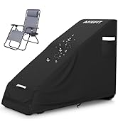 AKEfit 1 PCS Zero Gravity Chair Cover,Outdoor Waterproof Folding Lounge Chair Cover with Storage ...