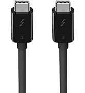 Belkin Thunderbolt 3 Cable (USB-C to USB-C) - USB C Cable For MacBook Air, Galaxy, Apple TV & Mor...